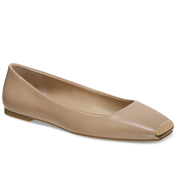 Alfani Shoes - Alfani Step N' Flex Neptoon Square-toe Flats Nude 8